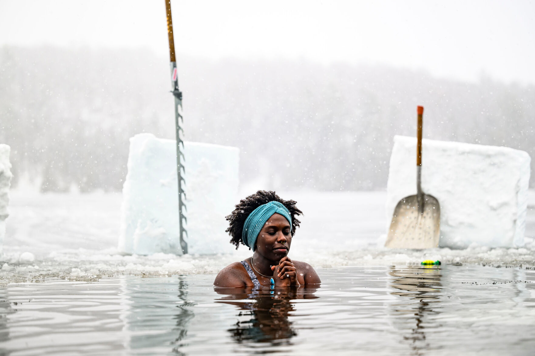 Cold-water immersion may offer health benefits -- and also presents risks